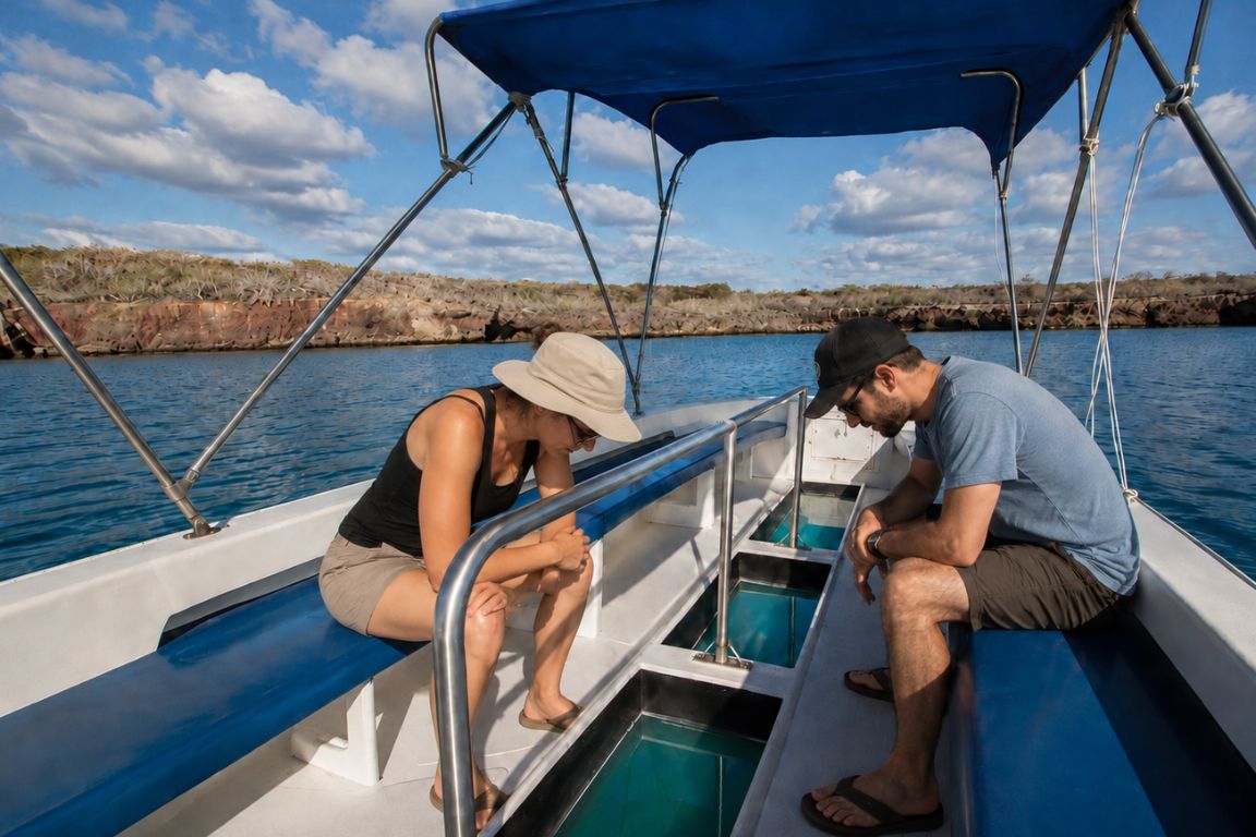 Glass-Bottom Boat Excursions in Galapagos: Which Ships Offer It?